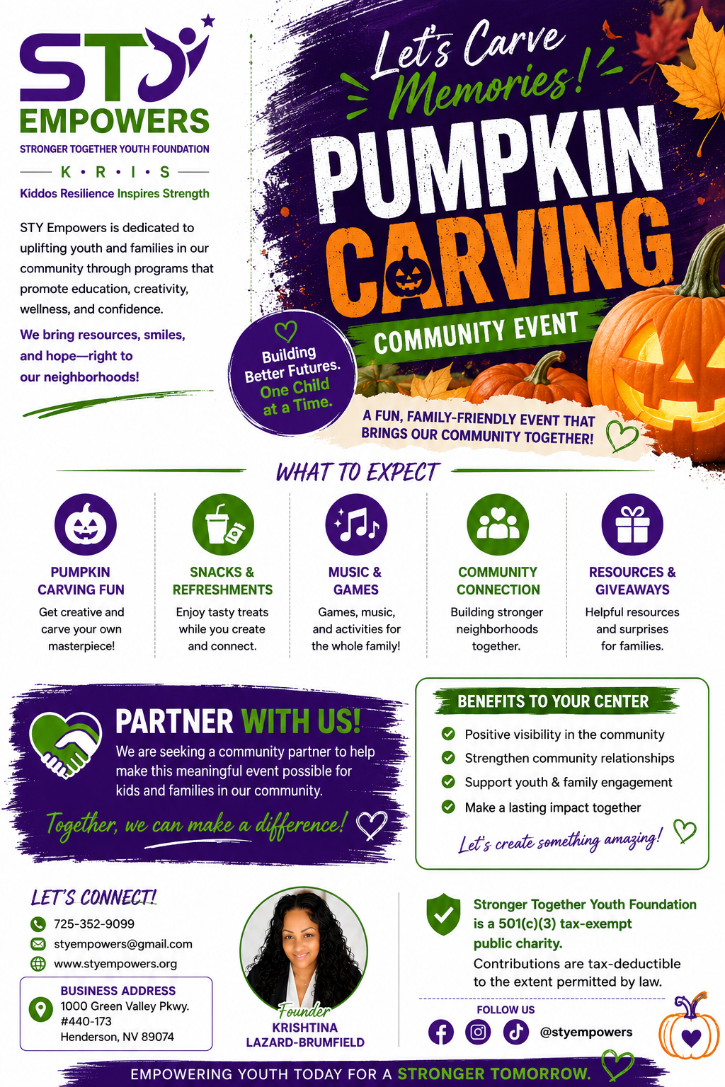 Pumpkin Carving Community Event